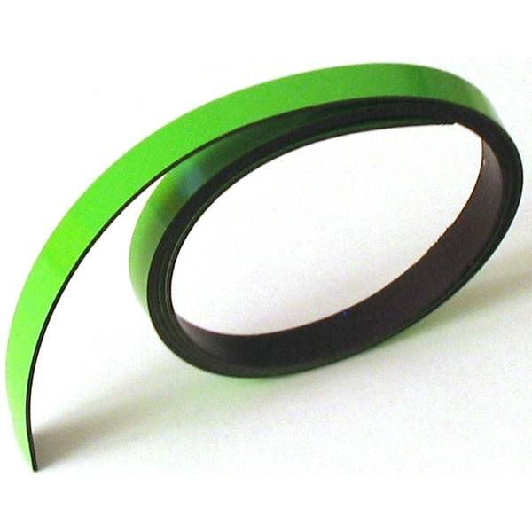 Magnetisches Band 1000x9x1mm hellgrün