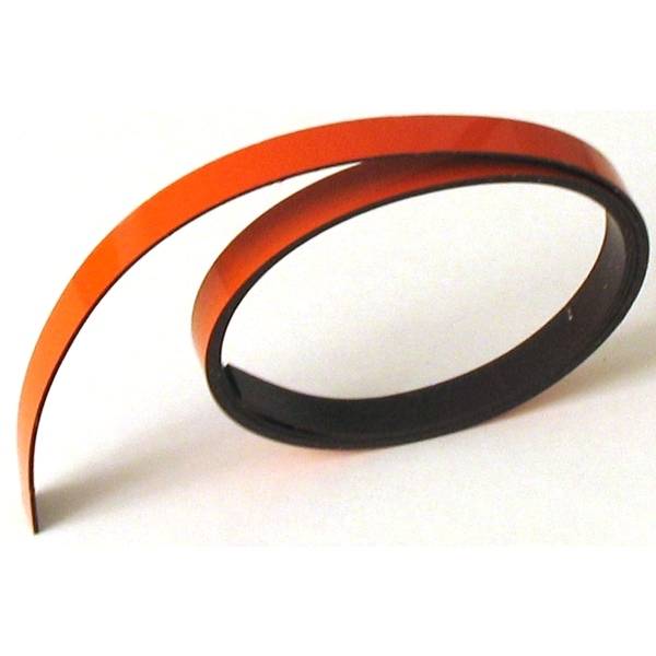 Magnetisches Band 1000x9x1mm orange