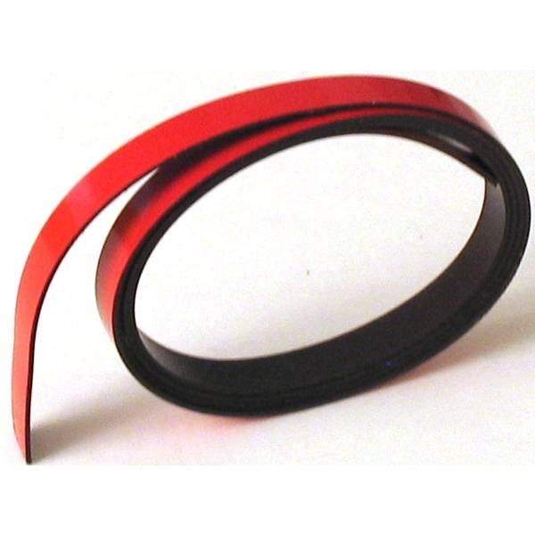 Magnetisches Band 1000x9x1mm rot