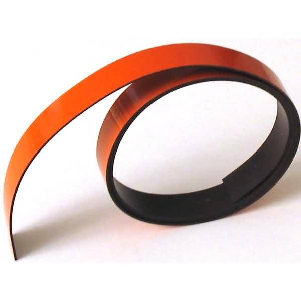 Magnetisches Band 1000x14x1mm orange