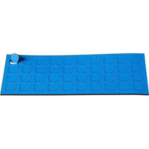 Magnetische Symbole Quadrat 9x9mm VE=40 Stück dunkelblau