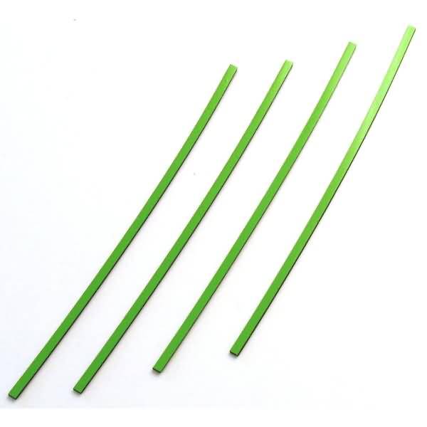Magnetisches Band 250x5mm VE=4 Stück hellgrün