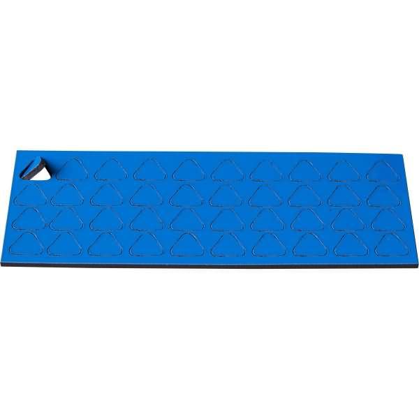 Magnetische Symbole Dreieck 9x9mm VE=40 Stück dunkelblau