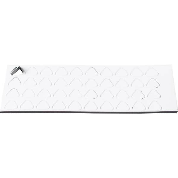 Magnetische Symbole Dreieck 9x9mm VE=40 Stück weiß