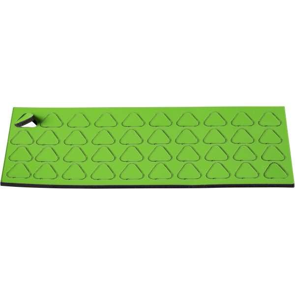 Magnetische Symbole Dreieck 9x9mm VE=40 Stück lind