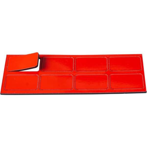 Magnetische Symbole Rechteck 30x19mm VE=8 Stück rot
