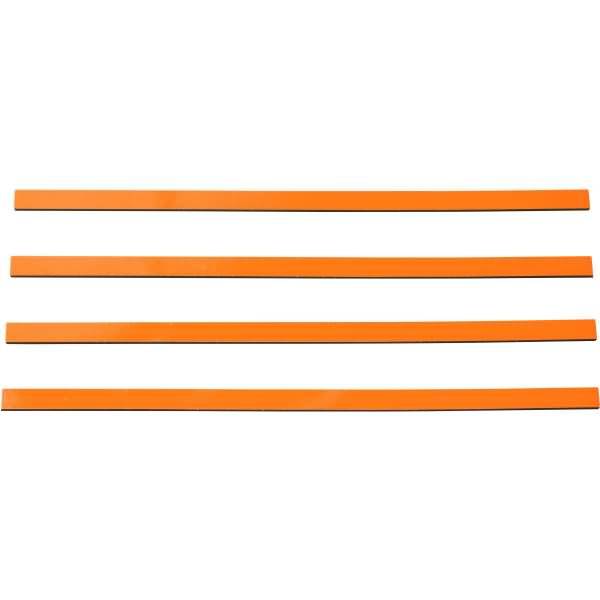 Magnetisches Band 250x9x2mm VE=4 Stück orange