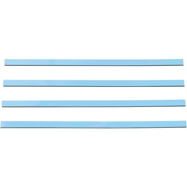 Magnetisches Band 250x9x2mm VE=4 Stück hellblau