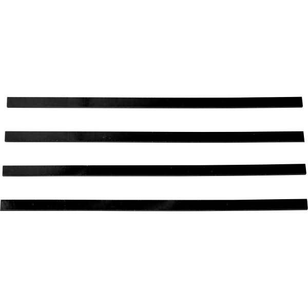 Magnetisches Band 250x9x2mm VE=4 Stück schwarz