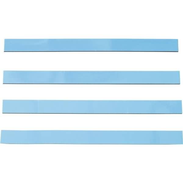 Magnetisches Band 250x19x2mm VE=4 Stück hellblau