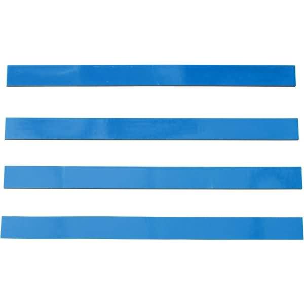 Magnetisches Band 250x19x2mm VE=4 Stück dunkelblau