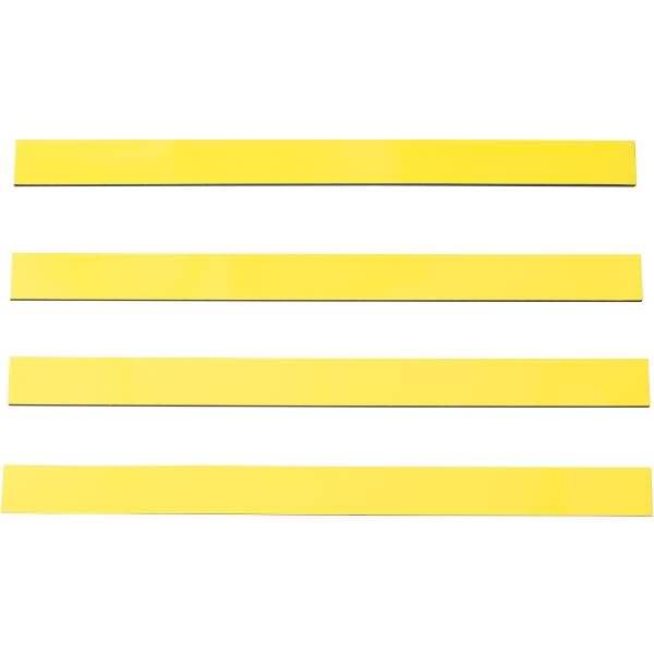 Magnetisches Band 250x19x2mm VE=4 Stück zitrone