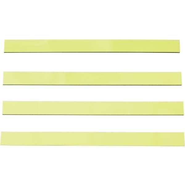 Magnetisches Band 250x19x2mm VE=4 Stück lind
