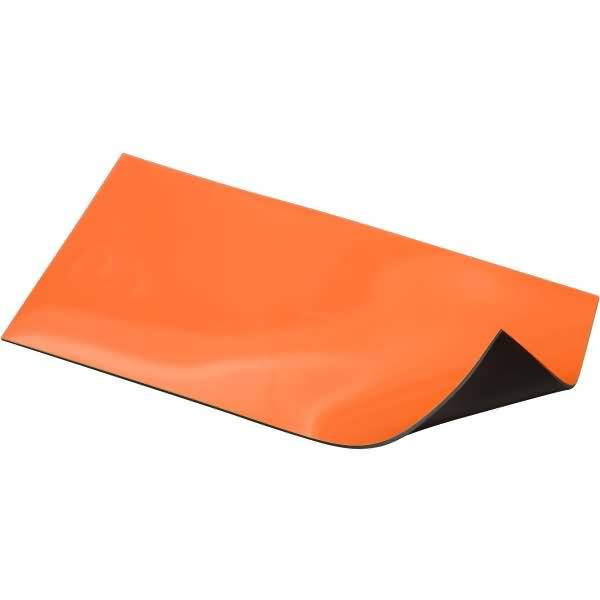 Magnetische Platten 125x250x2mm orange