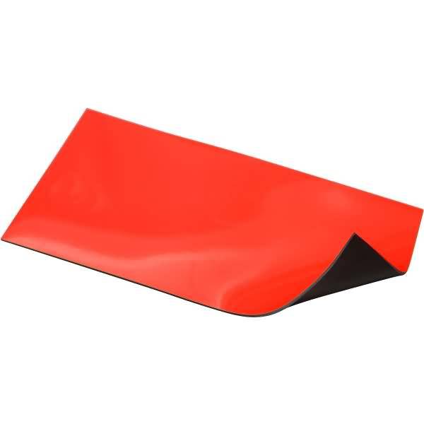 Magnetische Platten 125x250x2mm rot