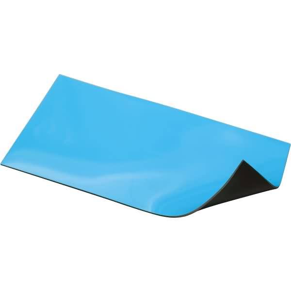 Magnetische Platten 125x250x2mm hellblau