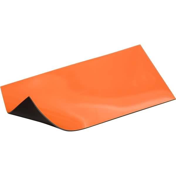 Magnetische Platten 125x250x1mm orange