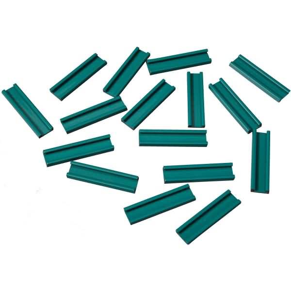 Einsteckschiene magnetisch 50x9,5mm VE=16 Stück grün