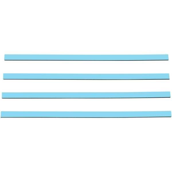 Magnetisches Band 250x14x2mm VE=4 Stück hellblau