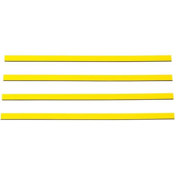 Magnetisches Band 250x14x2mm VE=4 Stück zitrone