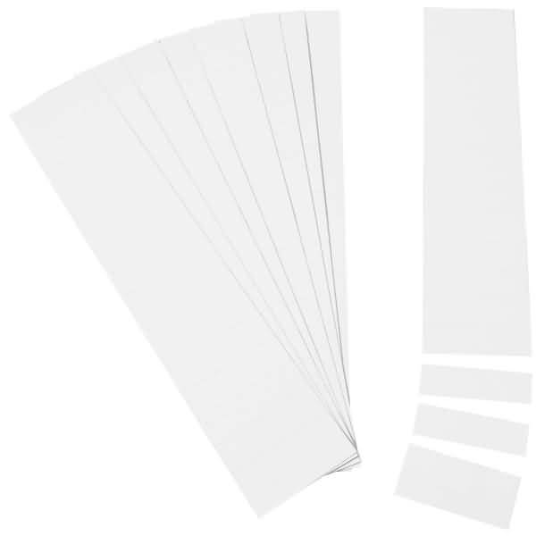 Einsteckkarten für 9,5mm Einsteckschiene 50x7,5mm VE=420 Stück weiß