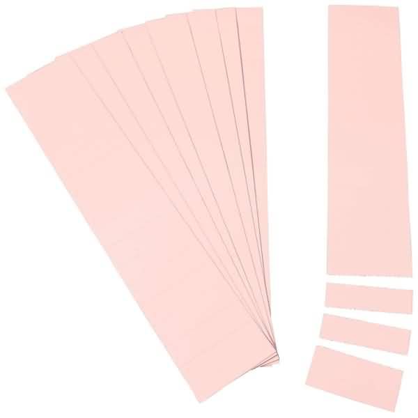 Einsteckkarten für 9,5mm Einsteckschiene 60x7,5mm VE=420 Stück rosa