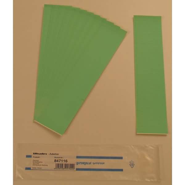 Einsteckkarten für 9,5mm Einsteckschiene 70x7,5mm VE=420 Stück lind