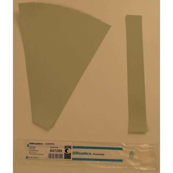 Einsteckkarten für 20mm Einsteckschiene 40x17mm VE=170 Stück grau