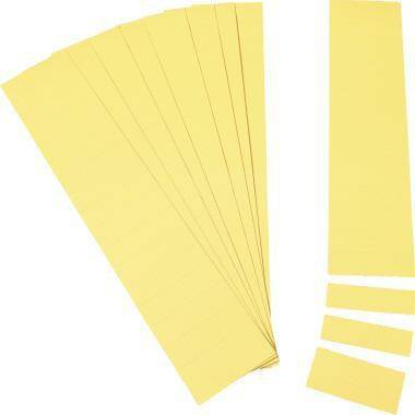 Ultradex Einsteckkarte 847502 70x17mm gelb 170 St./Pack.
