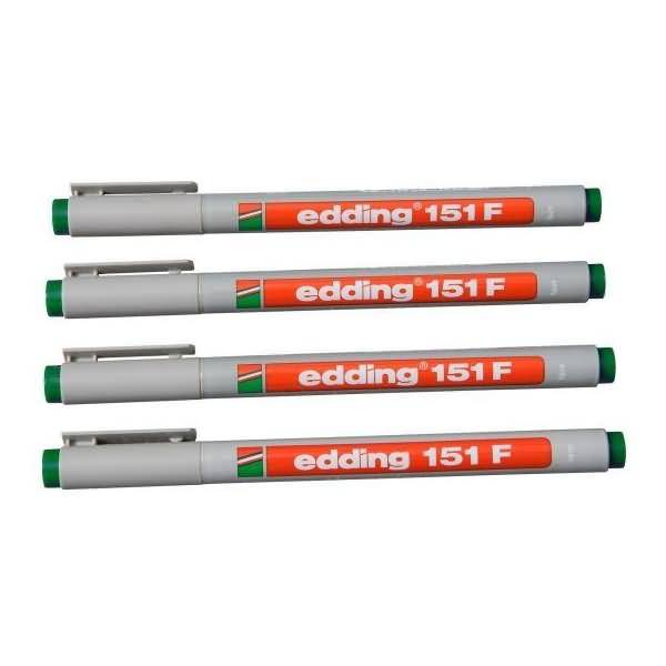 Folienschreiber wasserlöslich 0,6mm VE=4 Stück