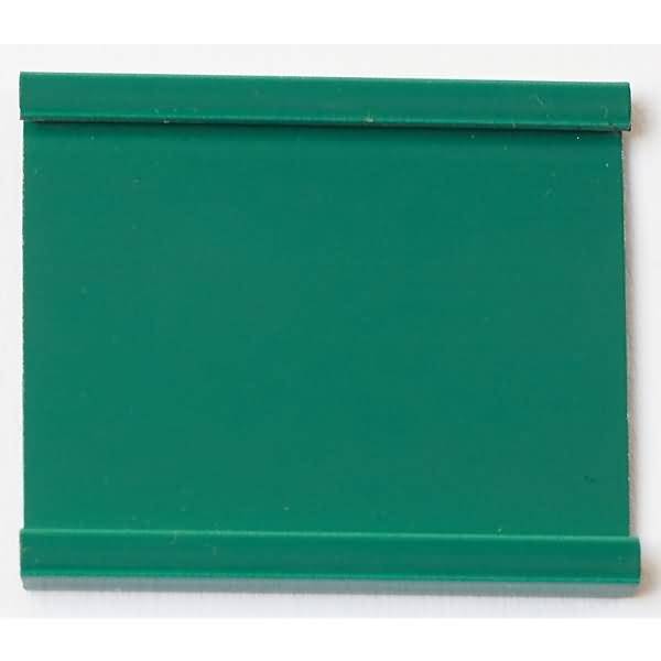 Einsteckschiene magnetisch 40x34mm grün VE=12 Stück