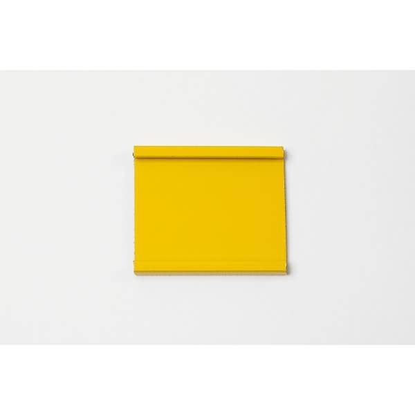 Einsteckschiene magnetisch 40x34mm gelb VE=12 Stück