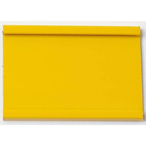 Einsteckschiene magnetisch 50x34mm gelb VE=9 Stück