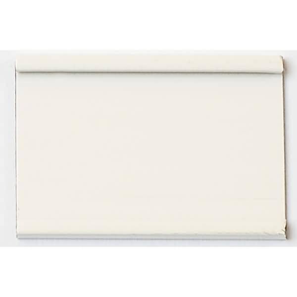 Einsteckschiene magnetisch 50x34mm weiß VE=9 Stück