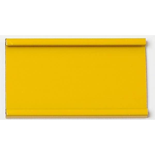 Einsteckschiene magnetisch 60x34mm gelb VE=7 Stück