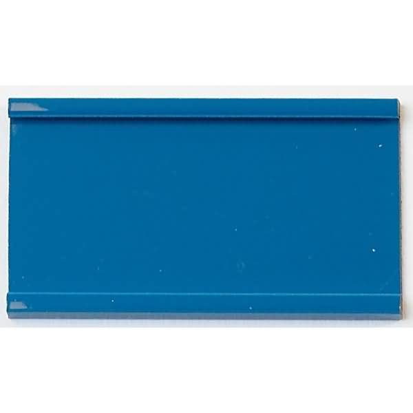 Einsteckschiene magnetisch 60x34mm blau VE=7 Stück