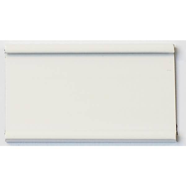 Einsteckschiene magnetisch 60x34mm weiß VE=7 Stück