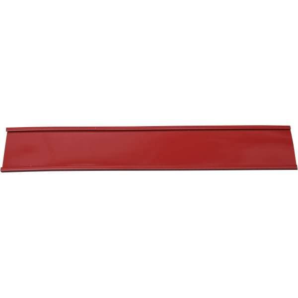 Einsteckschiene magnetisch 210x34mm rot VE=1 Stück
