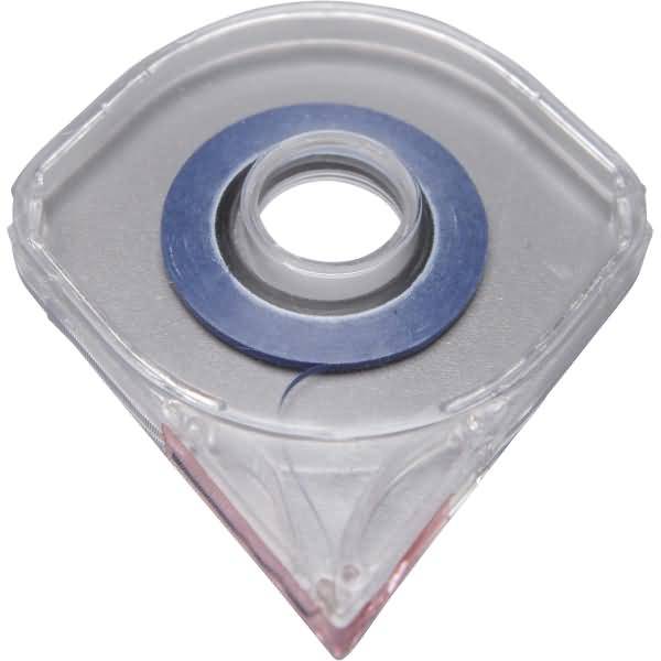 Farbiges Selbstklebeband im Abroller 12000x1,5mm blau