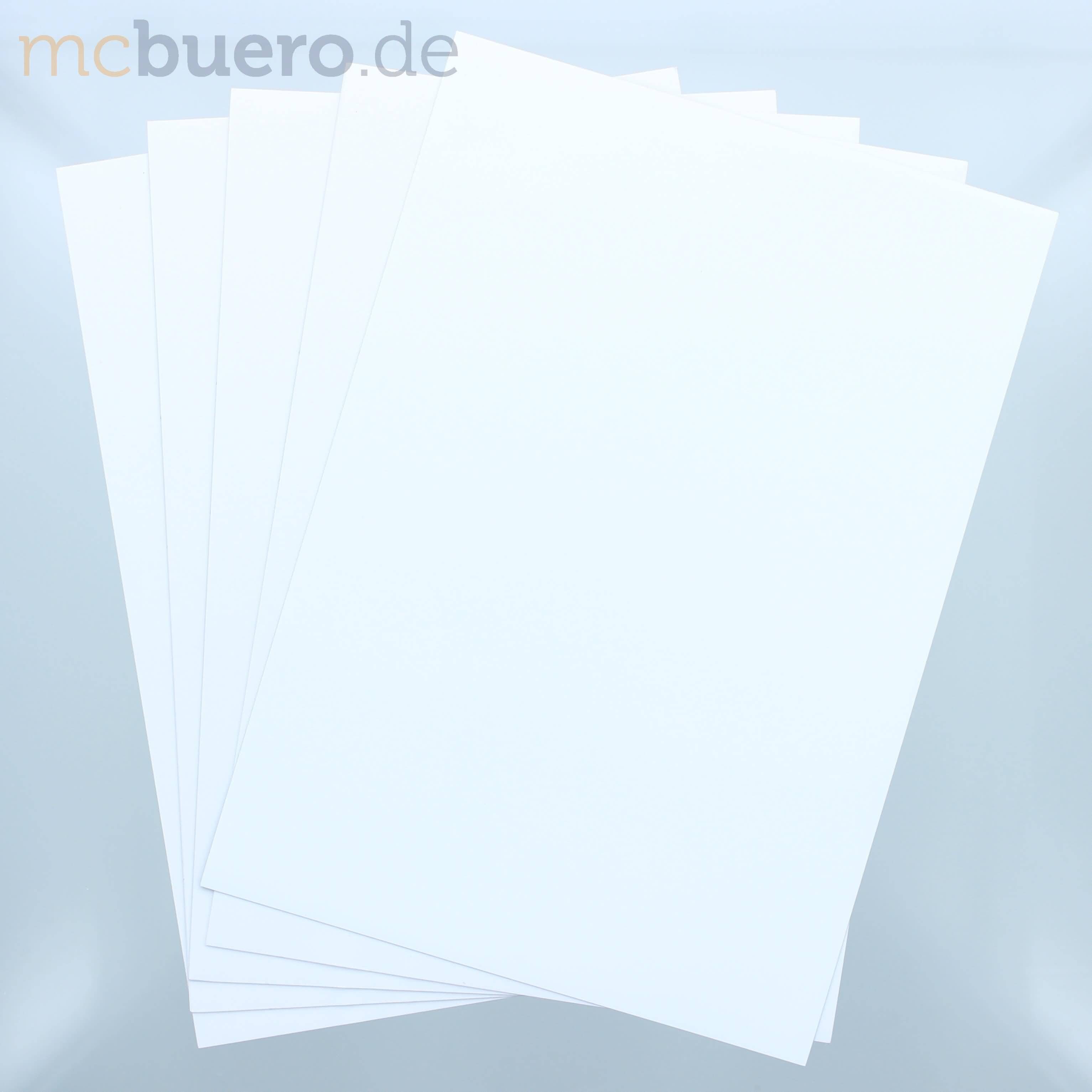 Inkjet Magnetfolie 210x297x0,28mm weiß VE=5 Stück