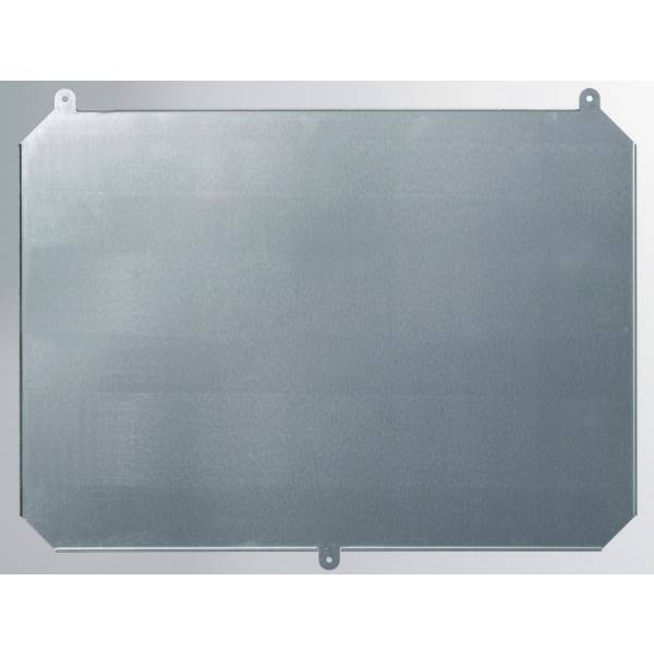 Infotaschenwanne hängend für A3 438x315x05mm Umbug 5mm verzinkt