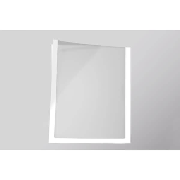 Infotasche für DIN A5 hoch selbstklebend VE=1 Stück weiß