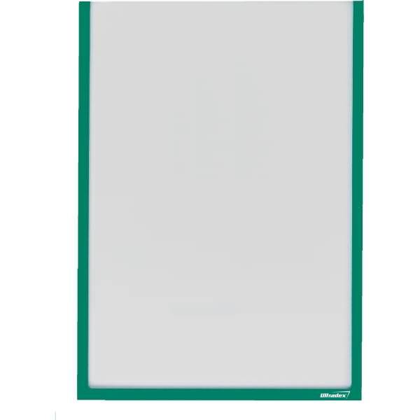 Infotasche für DIN A4 hoch selbstklebend VE= 1 Stück grün