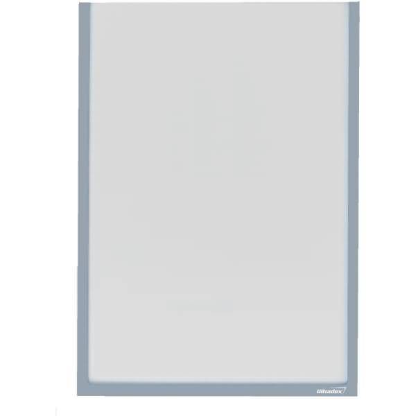 Infotasche für DIN A4 hoch selbstklebend VE= 1 Stück grau