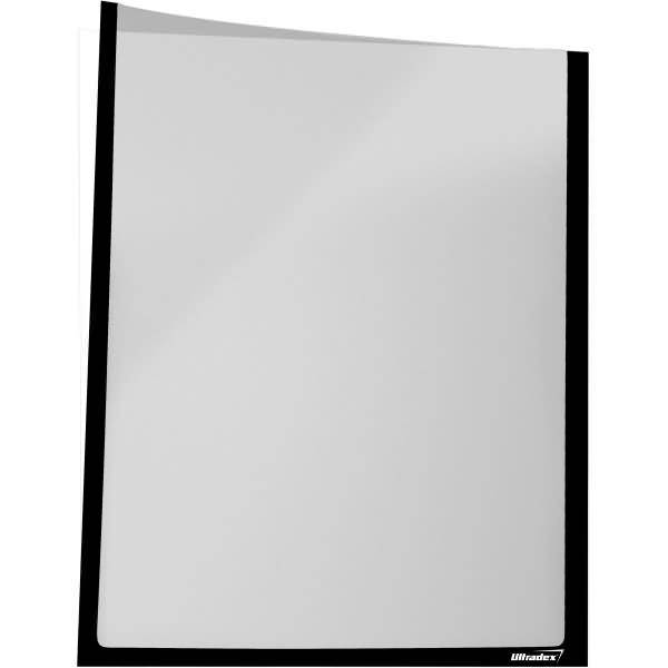 Infotaschen für DIN A2 hoch BxH 435x595mm selbstklebend VE=1 Stück schwarz