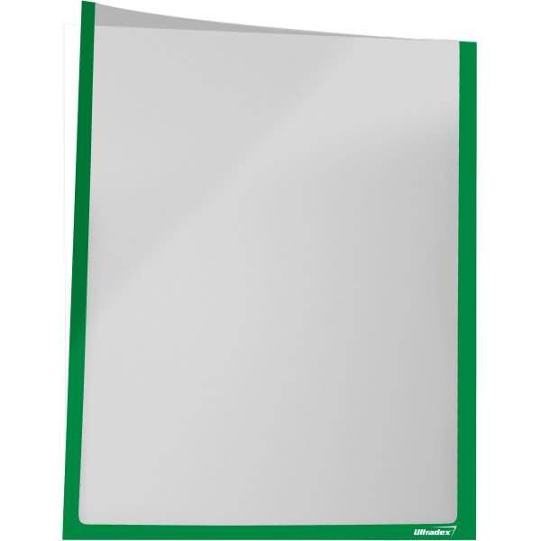 Infotasche für DIN A5 hoch selbstklebend VE=1 Stück gelbgrün