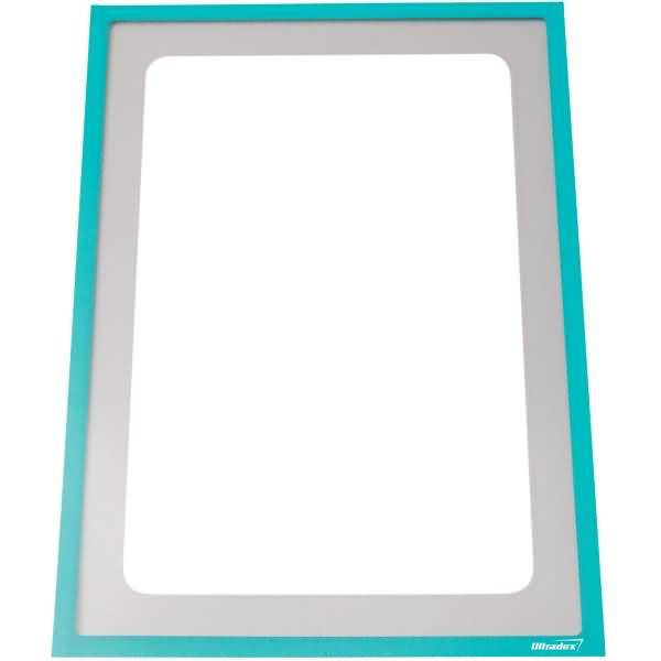 Infotasche mit Ausschnitt A4 hoch BxH 225x312mm selbstklebend VE=1 Stück grün