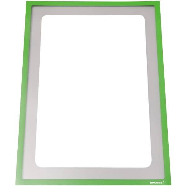 Infotasche mit Ausschnitt A3 hoch BxH 312x435mm selbstklebend VE=1 Stück hellgrün