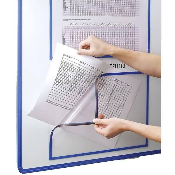 Infotasche magnetisch A5 BxH 163x225mm grün VE=25 Stück