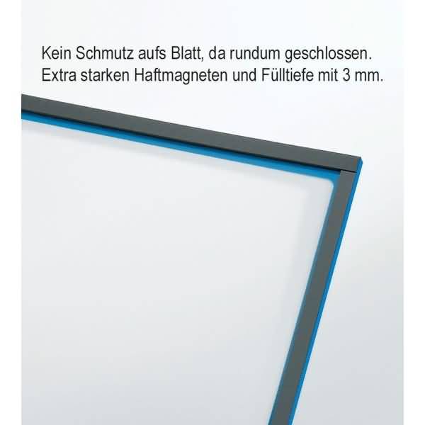 Infotasche magnetisch A5 BxH 163x225mm gelb VE=25 Stück